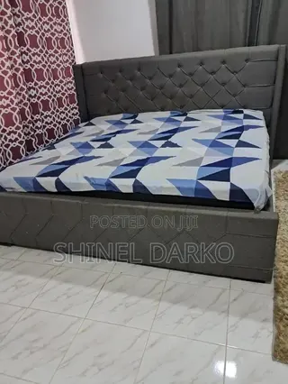 King Size Bed and Frame and Mattress