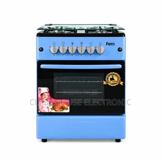 Ferre 4Burner 50X55 Smart Blue Standing Cooker
