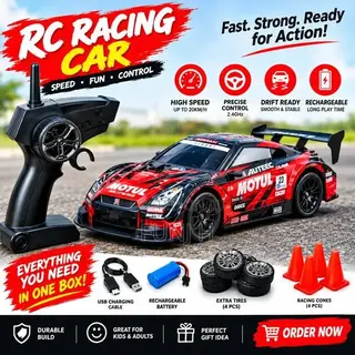Motul Racing RC Drift Car – Precision High-Speed Performance