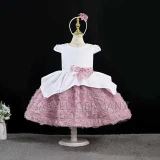 Premium Pink and White Dress