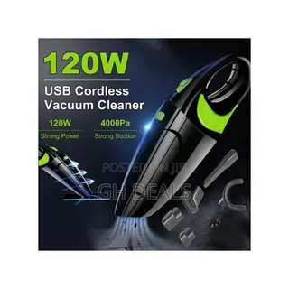120W Cordless Car Vacuum Cleaner Portable Handheld Vacuum Cl