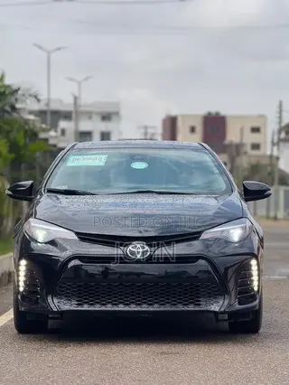 Toyota Corolla SE (1.8L 4cyl 2A) 2018 Black