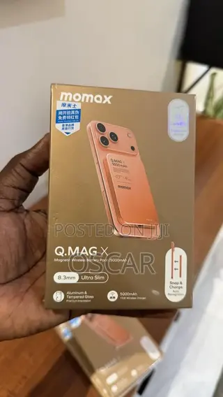 Momax Q.MAG X Wireless Power Bank(5000maH)