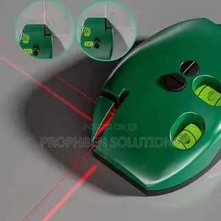 Two-Line Laser Level Gauge, 90-Degree Angle Level Measurement