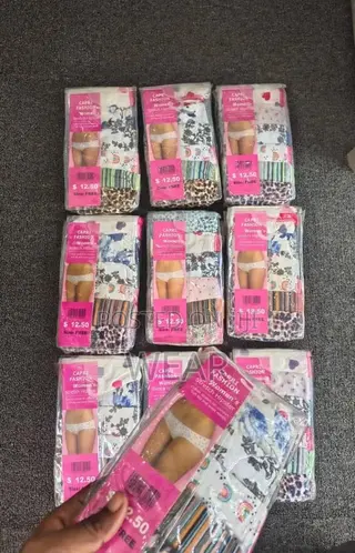 6-in-1 Female Cotton Panties