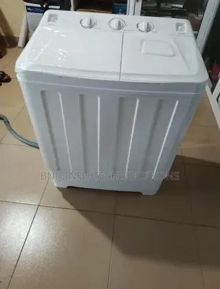 Nicteman 8kg Twin-Tub Semi-Automatic Mini Washing Machine, 110V