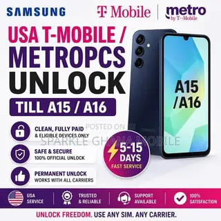 Samsung Usa T-mobile / Metropcs Unlock Till A15 / A16