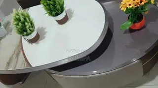 A Classic Dual Marble Centertable