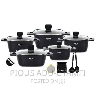 10pcs Kola Granite Cookware Set