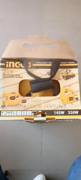 Finishing Sander + Jig Saw Combo Kit.