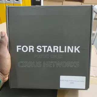 46 Meter Starlink High Performance Gen2 Power Supply to Ethernet Cable