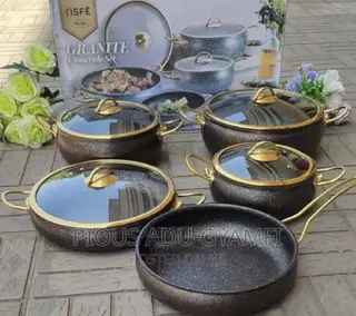 10 PCS Granite Coating Cookware Set