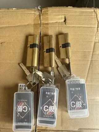 Security Door Cylinder Keys Door Lock
