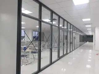 Aluminium and Glass Office Partitions