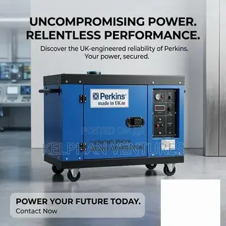 Original UK Perkins 15KVA Diesel Silent Generator