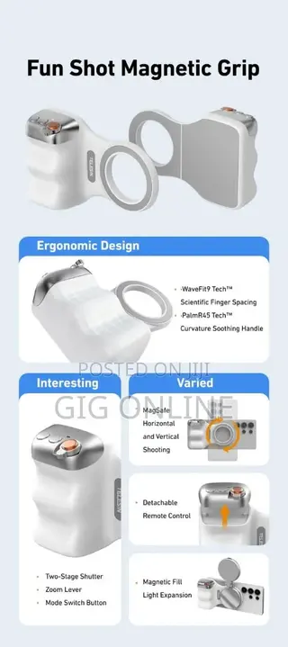 Magnetic Phone Case With Finger Hook