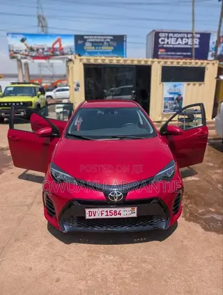 Toyota Corolla LE 4dr Sedan (1.8L 4cyl CVT) 2017 Red
