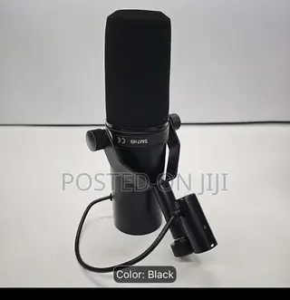 Title: Original Shure SM7B Cardioid Dynamic Vocal Microphone