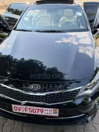 Kia Optima SXL Turbo Sedan FWD (2.0L 4cyl 6A) 2017 Black