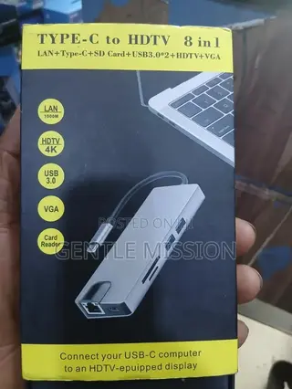 Type C to HDTV 8in1