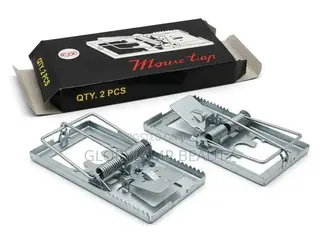 2Pcs Metal Mouse Trap – Heavy Duty Reusable Rat Mouse Catcher