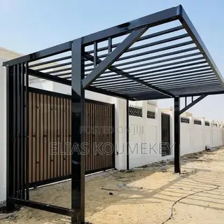 A Metal Car Park