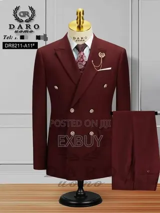 Quality Double Breasted Suit