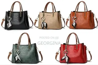 GP-SCARF-01-05 - Office Bag With Scarf - 5 Colours - Tote + Crossbody