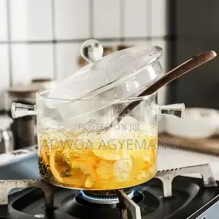 Glass Cooking Pot and Tea Port