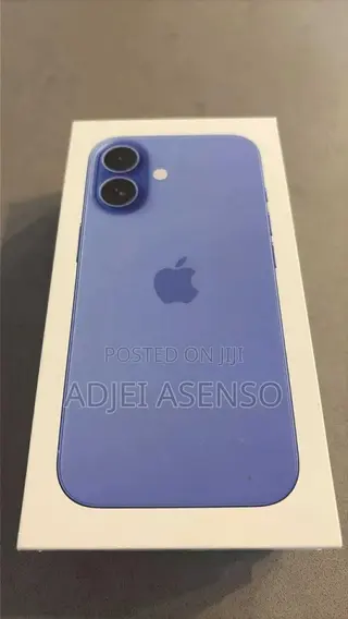 New Apple iPhone 16 128 GB Blue