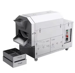 Stainless Steel Grains and Nuts Roaster (50kg Capacity)
