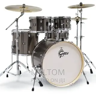 Gretsch Energy 5-piece Complete Grey Steel Drumset