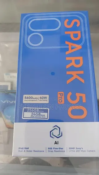 New Tecno Spark 50 Pro 256 GB Green