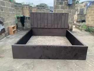 Midnight Luxe Upholstered Bed Frame