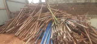 Used Galvanised Steel Props Available for Sale and Rental