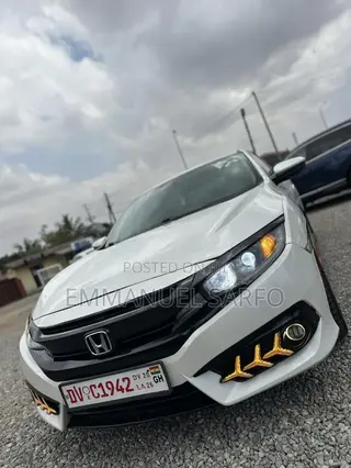 Honda Civic EX-L 4dr Sedan (1.5L 4cyl) 2017 White