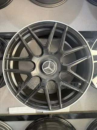 Mercedes Benz Rims Black Colour