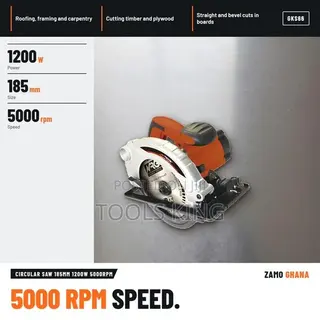 Circular Saw 185Mm 1200W 5000Rpm - GKS66