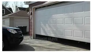 White Garage Door