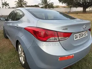 Hyundai Elantra Limited 2012 Blue