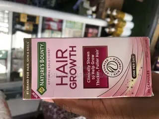Nature's Bounty Optimal Solutions Hair Growth Capsules 30s