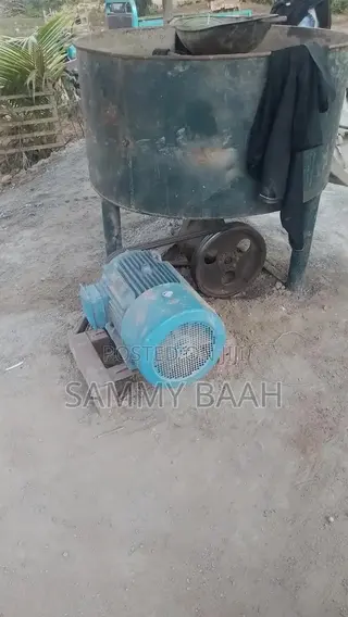 Strong Block Machine + Pan Mixer