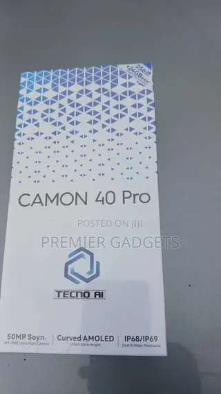 New Tecno Camon 40 Pro 5G 256 GB Gold
