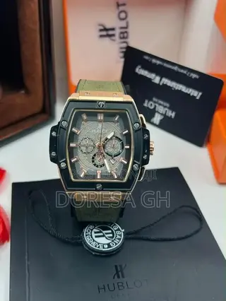 Hublot Leather Watch – Men’S Luxury Watch in Ghana