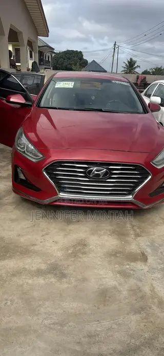 Hyundai Sonata 2019 Red