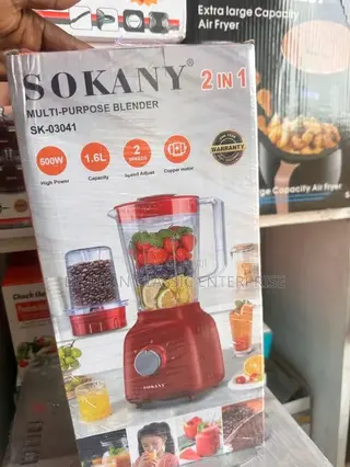 High Quality Sokany 2in1 Blender