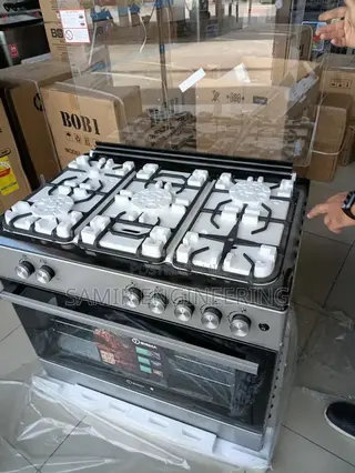 Sigma SGC-F9060G-S 5-Burner Gas Cooker Oven & Grill (90x60cm, Silver)