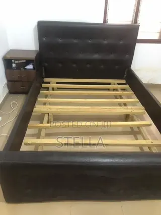 Double Bed Frame and Mattress