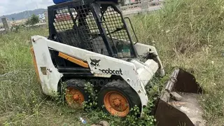 Used Bobcat Skid Steer Loader With Bucket