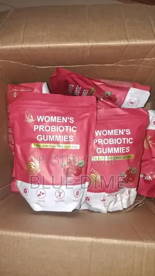Women's Probiotic Gummies Cranberry Non-Gmo AND Sugar Free